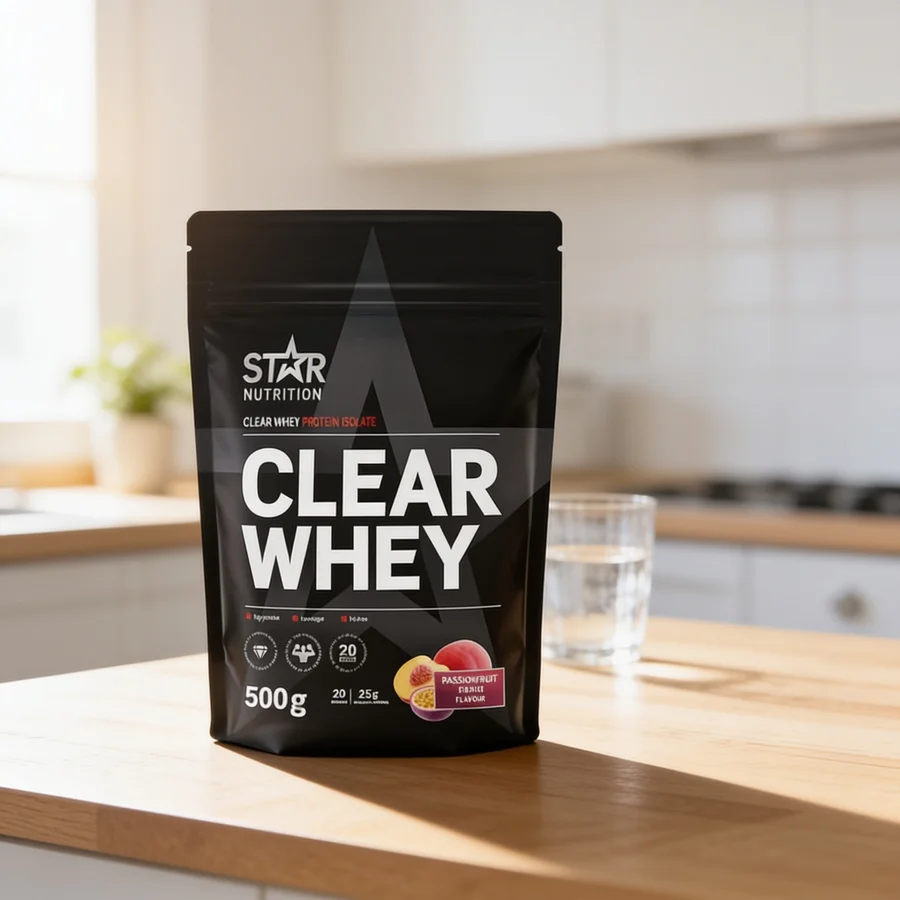 Star Nutrition Clear Whey i et hverdagsmiljø