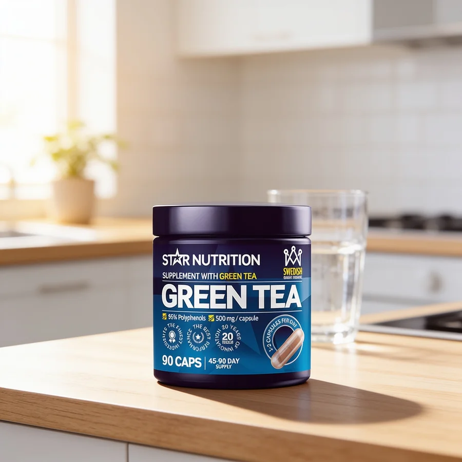 Star Nutrition Grøn Te i et hverdagsmiljø