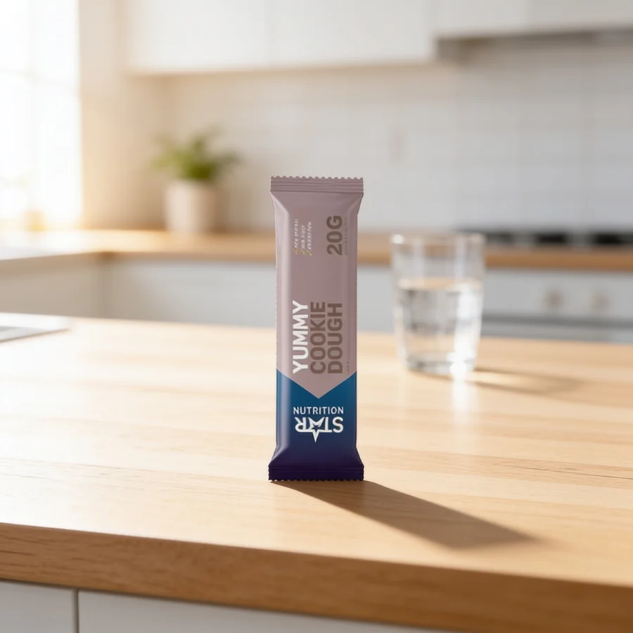 Star Nutrition Protein Bar i et hverdagsmiljø