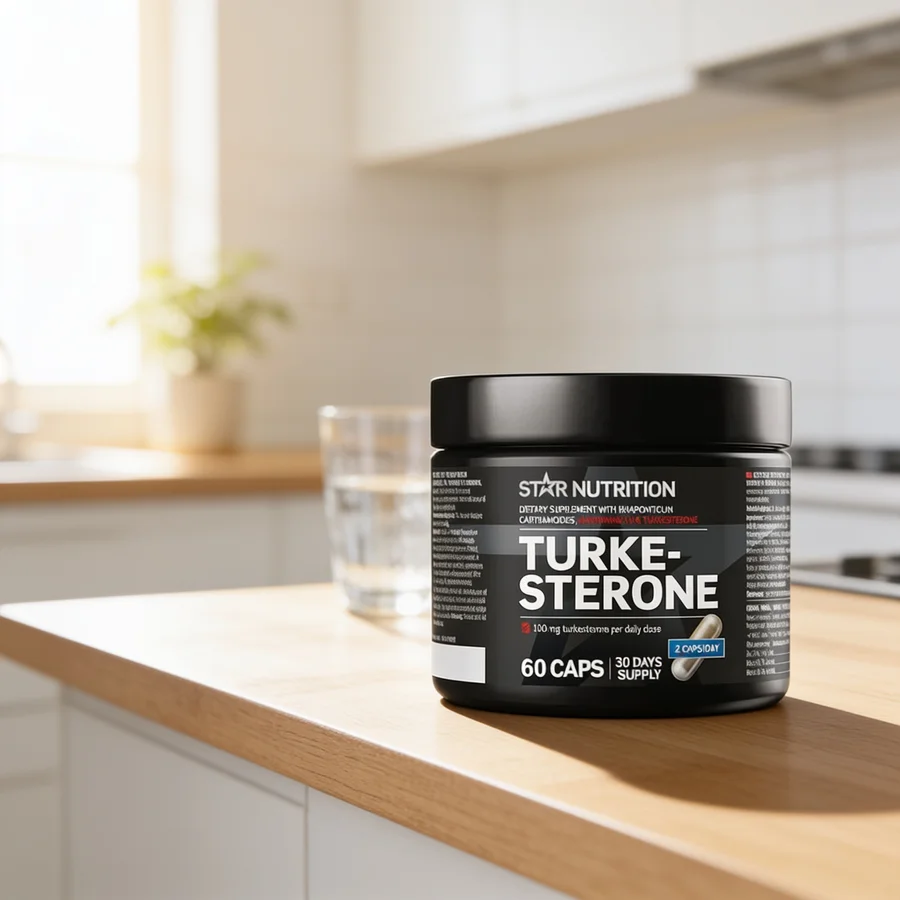 Star Nutrition Turkesterone i et hverdagsmiljø