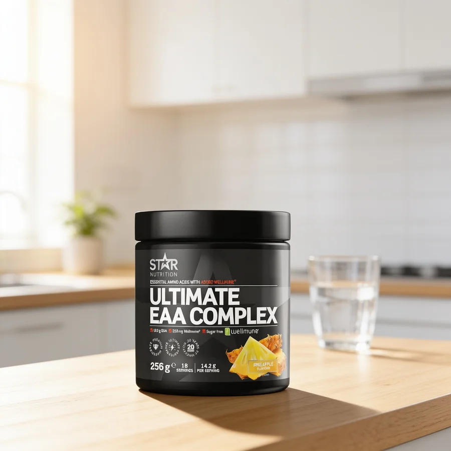 Star Nutrition Ultimate EAA Complex i et hverdagsmiljø