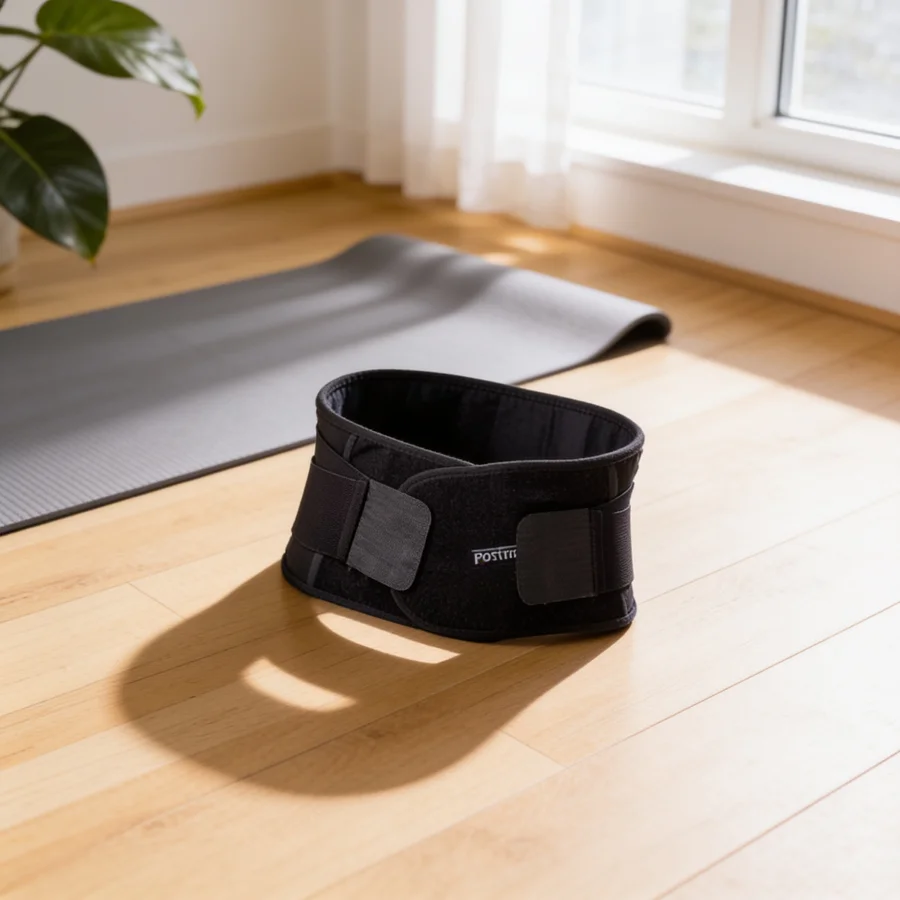 Swedish Posture Stabilize Lumbar Back Belt i et hverdagsmiljø