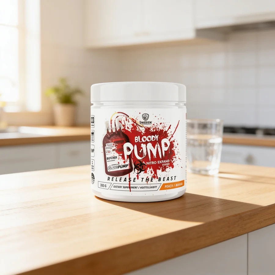 Swedish Supplements Bloody Pump i et hverdagsmiljø