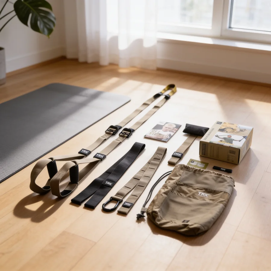 TRX Force Tactical Suspension Trainer i et hverdagsmiljø