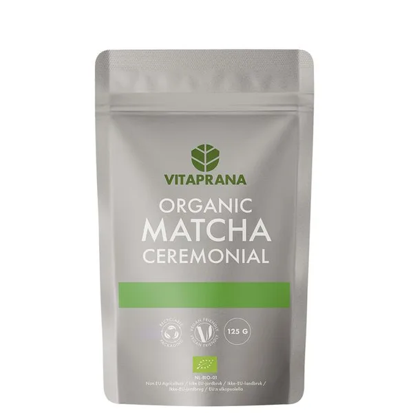 Vitaprana Økologisk Matchapulver 125 g