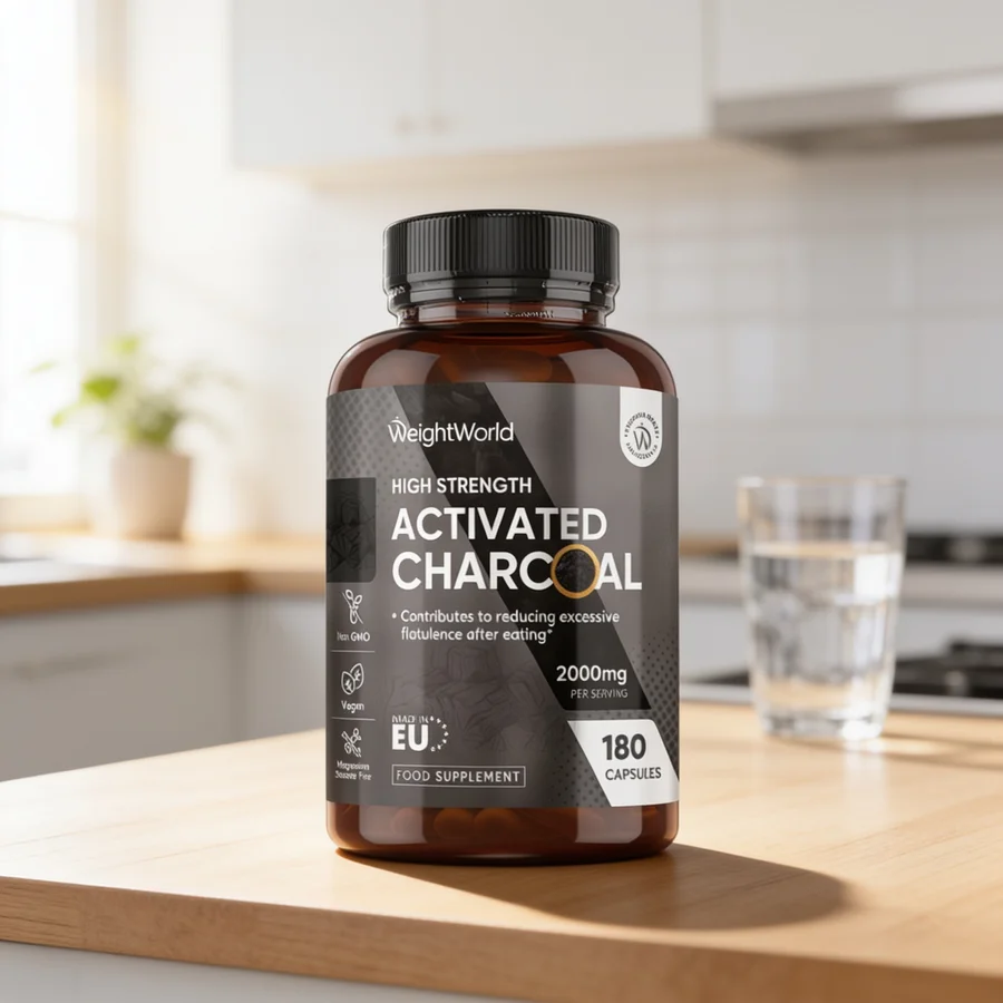 Aktivt Kul 2000mg i et hverdagsmiljø