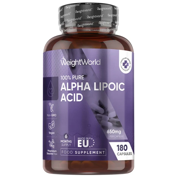 Alfa-liponsyre (ALA) 650 mg