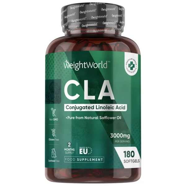 WeightWorld CLA (Konjugeret Linolsyre) 3000 mg