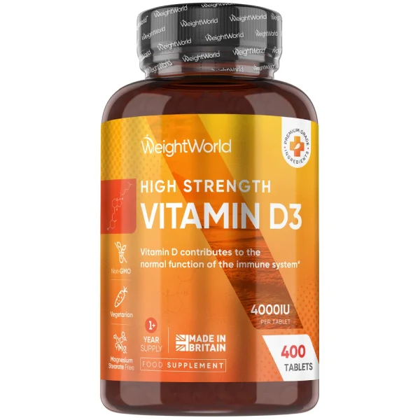 WeightWorld D3-vitamin 4000 IU