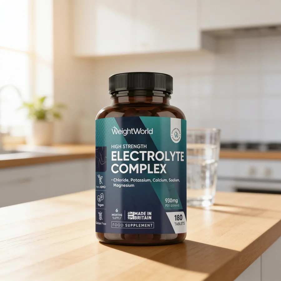 WeightWorld Elektrolyt Complex 930 mg i et hverdagsmiljø