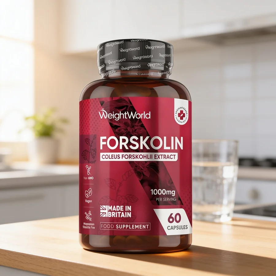 Forskolin 1000 mg i et hverdagsmiljø
