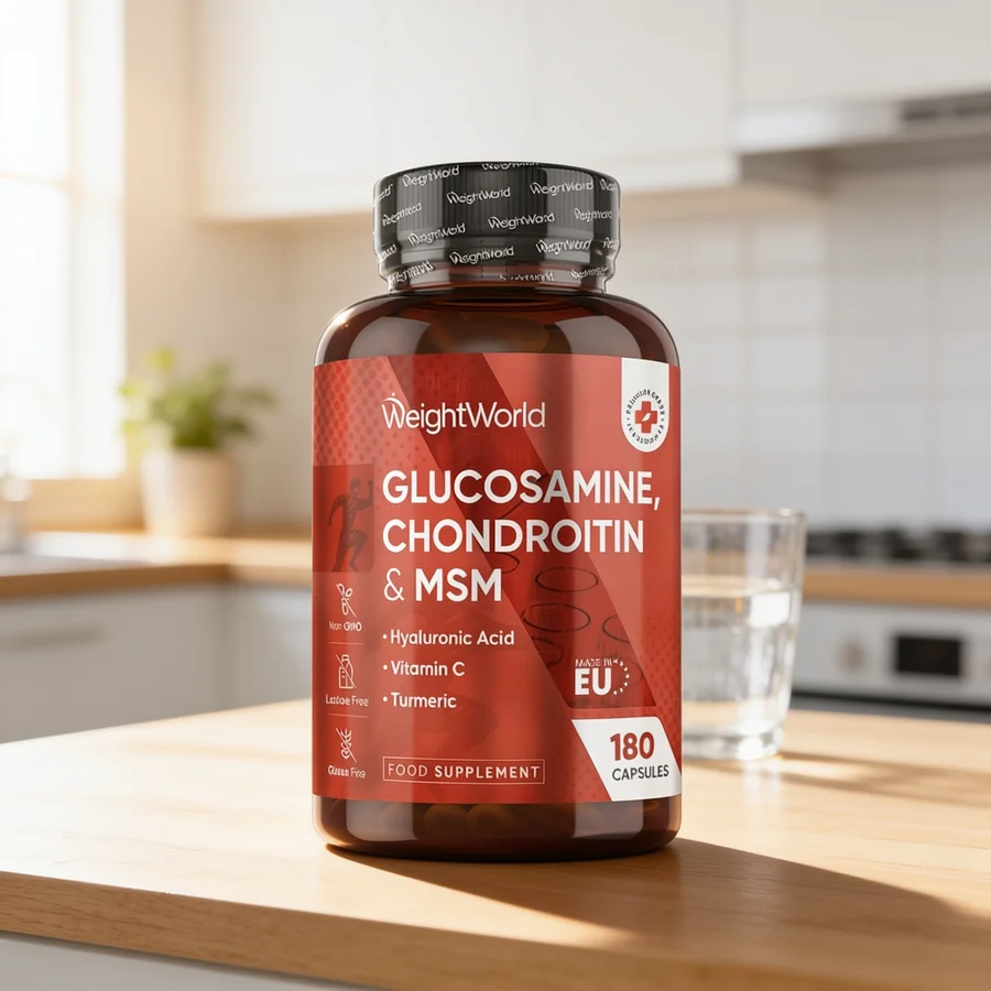 WeightWorld Glucosamin, Chondroitin & MSM i et hverdagsmiljø