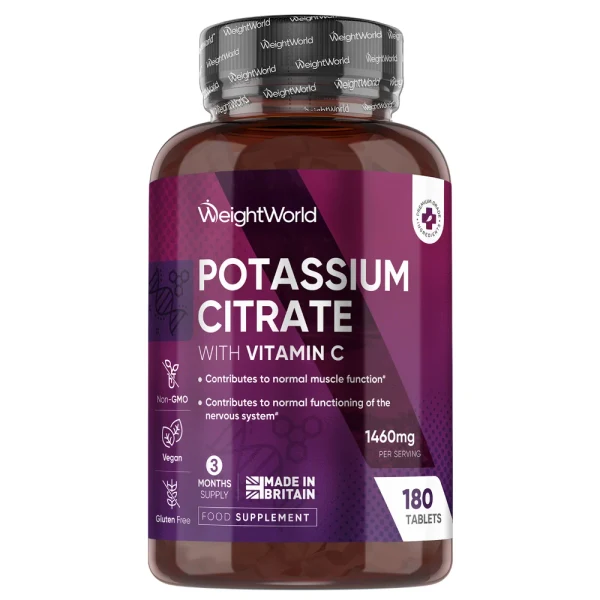 WeightWorld Kalium + C-vitamin 1460 mg