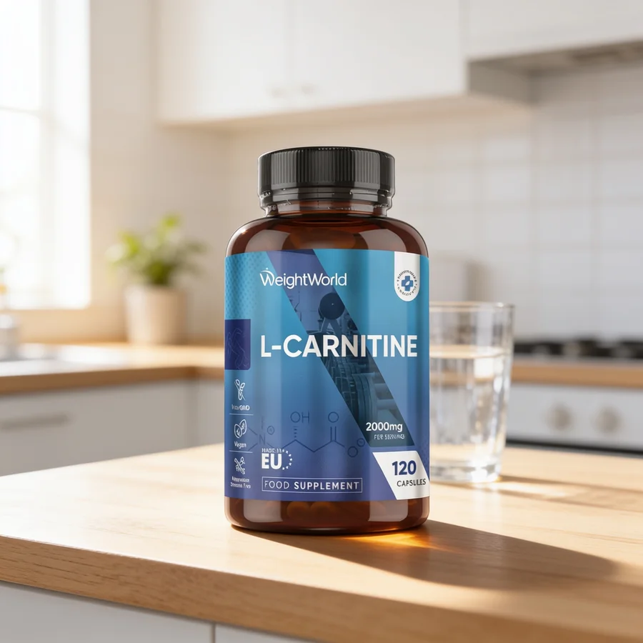 WeightWorld L-Carnitin 2000 mg i et hverdagsmiljø