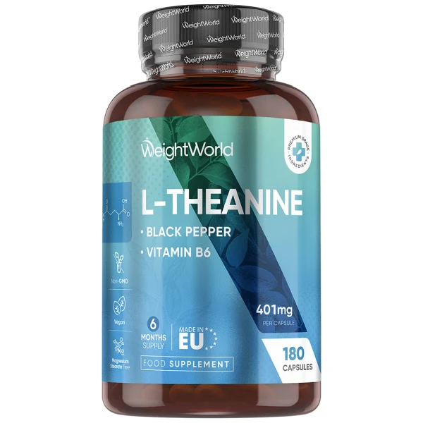 L-Theanine med B6-vitamin 400 mg