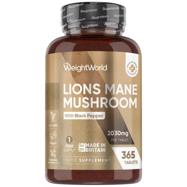 WeightWorld Lions Mane 2030 mg