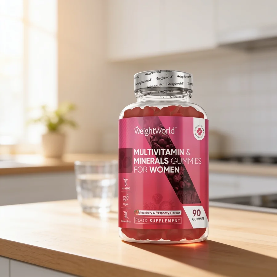 WeightWorld Multivitamin Vingummier til kvinder i et hverdagsmiljø