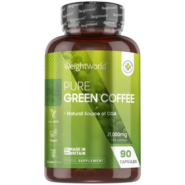 WeightWorld Rent Grøn Kaffe 21000 mg