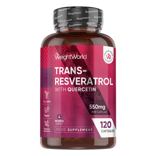 WeightWorld Resveratrol + Quercetin 550 mg