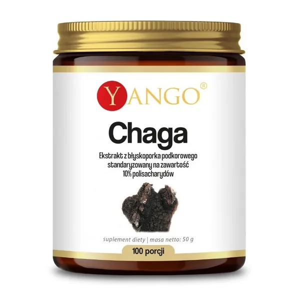 Yango Chaga Ekstrakt 10% (50 g pulver)